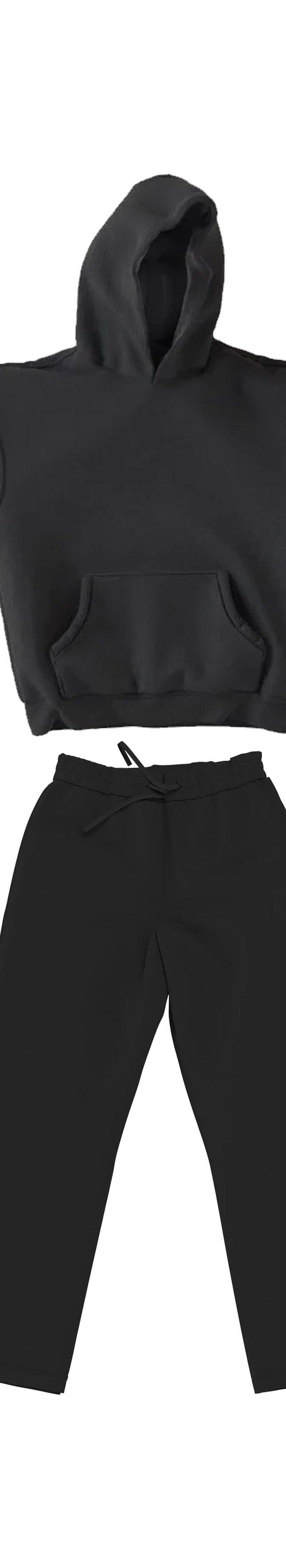 BLACK SWEATSUIT BUNDLE - Blanks by Thirteen Studios