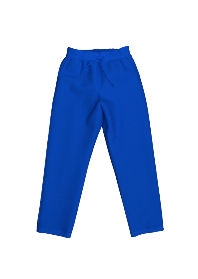 BLUE FLEECE SWEATPANT