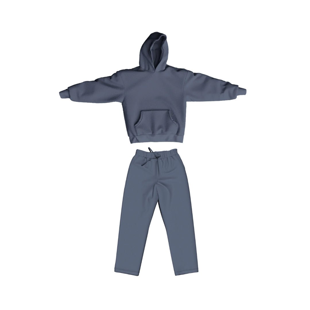 CHARCOAL SWEATSUIT BUNDLE